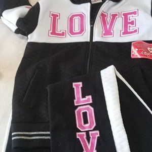 REAL LOVE  GIRLS JOGGER